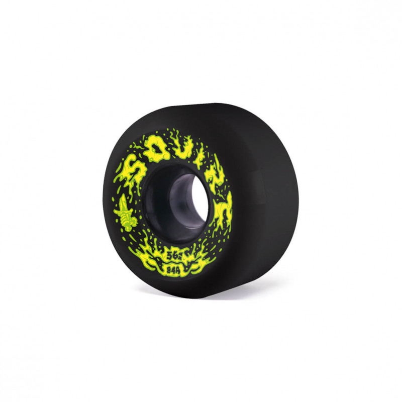 Squirt Black 56mm 84A x4 CRUZADE Skateboard Wheels