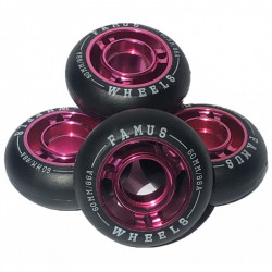 Roues Girly Pink 60mm 88A x4 FAMUS Wheel