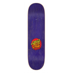 Rad Dot Hard Rock Maple 8" SANTA CRUZ Skateboard Deck