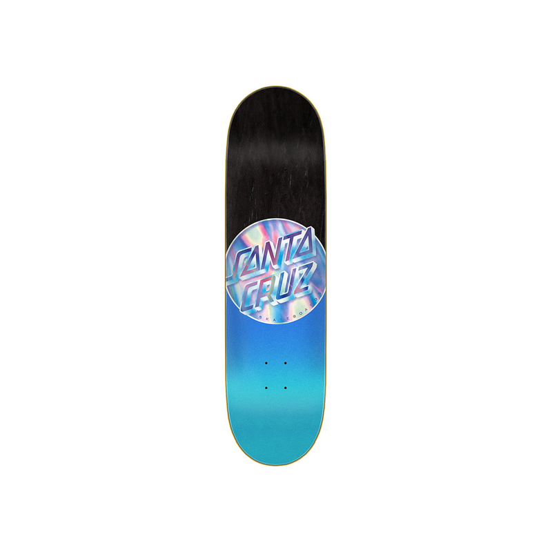 Iridescent Dot Hard Rock Maple 8.5" SANTA CRUZ Skateboard Deck