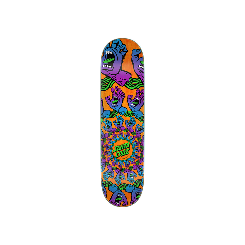 Mandala Hand Hard Rock Maple 8.125" SANTA CRUZ Skateboard Deck