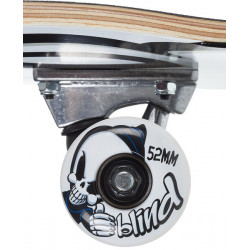 Bust Out Soft WHL White 7.625" BLIND Skateboard