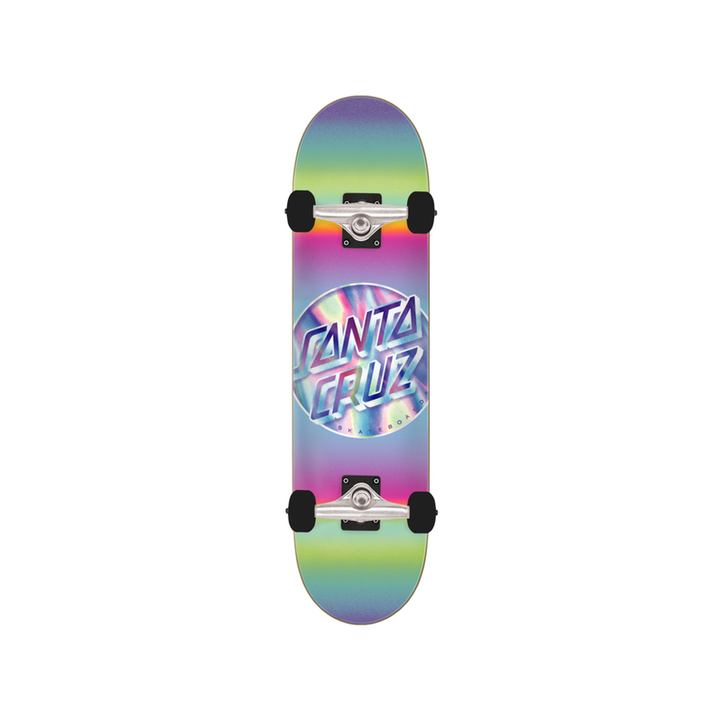 Iridescent Dot Full 8" SANTA CRUZ Skateboard