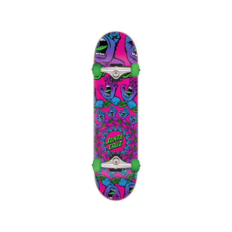 Mandala Hand Mini 7.75" SANTA CRUZ Skateboard