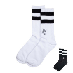 SANTA CRUZ Mono Hand Twin Stripe Socks
