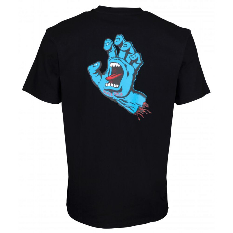 SANTA CRUZ Screaming Hand Chest Tee Shirt