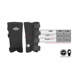 Protèges Tibias Super Slim Shinners SHADOW