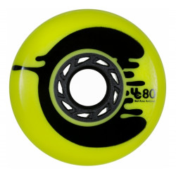 Cosmic Roche Yellow 80mm 86A x4 UNDERCOVER Wheels