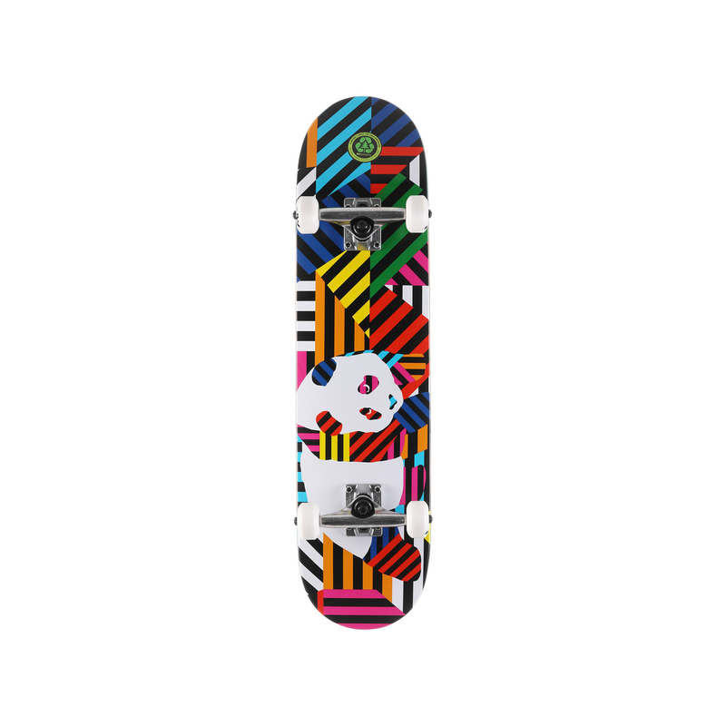 Panda Stripes Resin Soft 7.75" ENJOI Skateboard