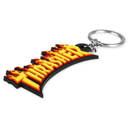 THRASHER Keychain Flame Logo