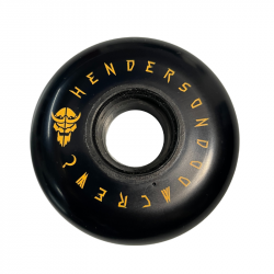 Roues Henderson II 64mm 90A black x4 GROUND CONTROL