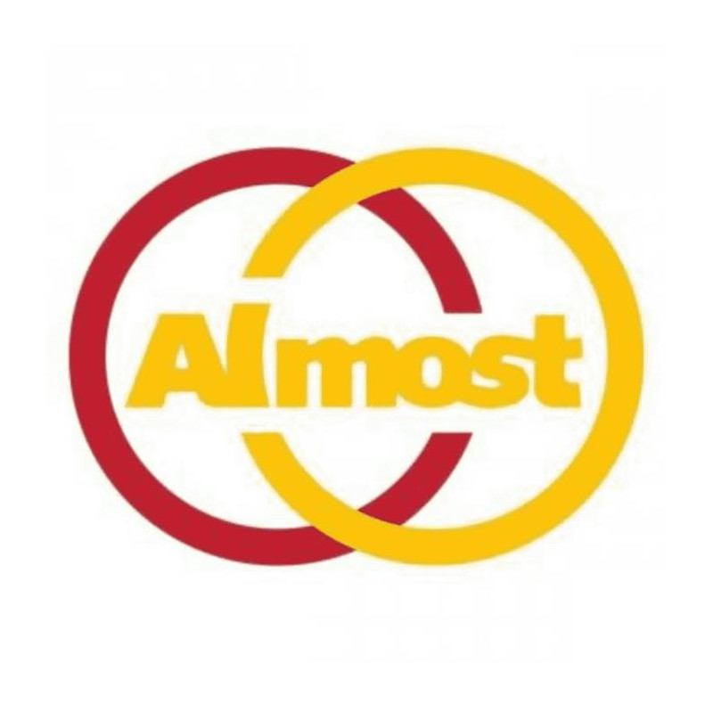 ALMOST Two Rings Sticker