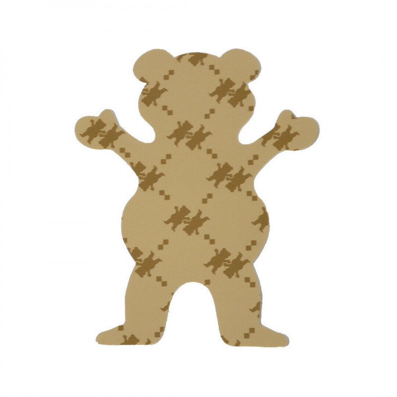 GRIZZLY Griptape Camo Bear Sticker