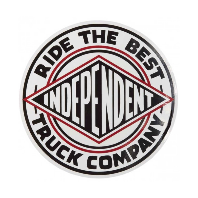 Sticker INDEPENDENT BTG White