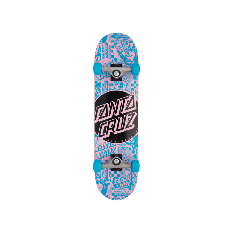 Flier Dot Full 8" SANTA CRUZ Complete Skateboard