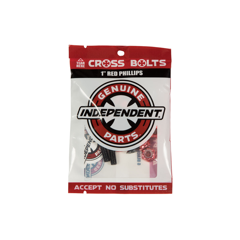 Visserie GP Phillips Noir/Rouge x8 INDEPENDENT