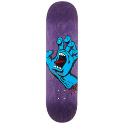 Screaming Hand 8.375" SANTA CRUZ Skateboard Deck