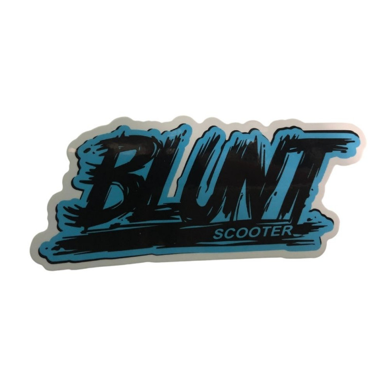 Sticker BLUNT Scooter Blue and black