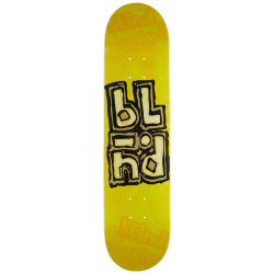 OG Stack Stamp RHM Yellow 7.75" BLIND Skateboard Deck