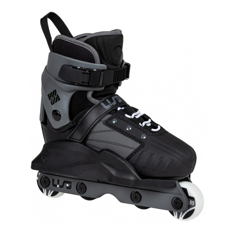 Transformer Black/Grey USD Kids Agressive Skates