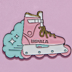 Pack of colored enamel Pins IMPALA