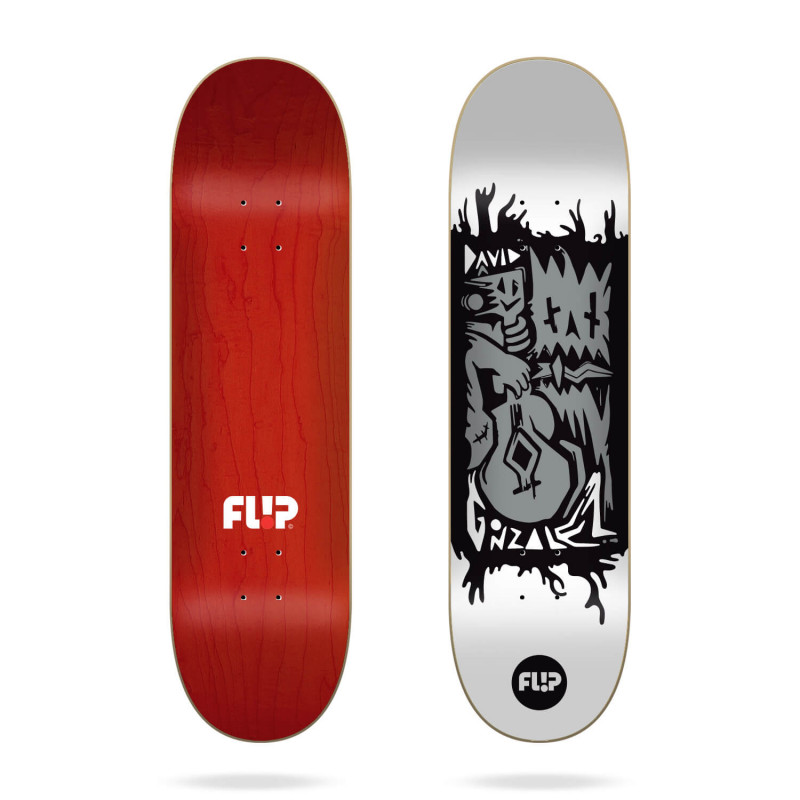 Deck Gonzalez Block 8.0" FLIP Skateboard