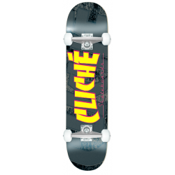 Skate Complet Banco Black Yellow 7.2" CLICHé Skateboard