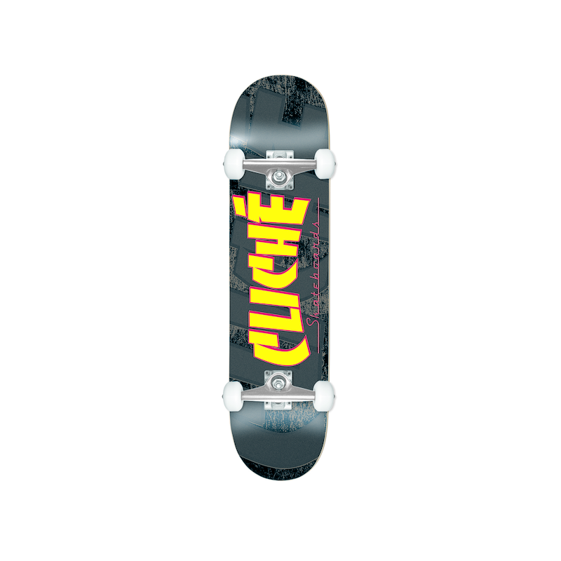 Banco Black Yellow 7.2" CLICHé Complete Skateboard