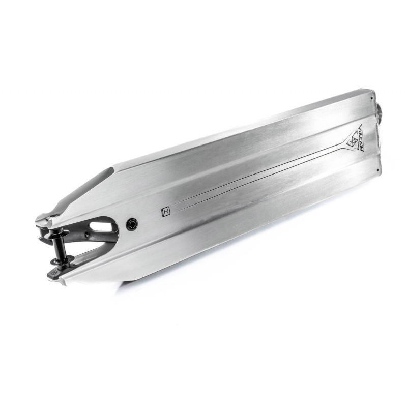 Deck Trottinette ETHIC DTC Vulcain V2 - Noir - Largeur 140mm - Plaques Latérales Forgées