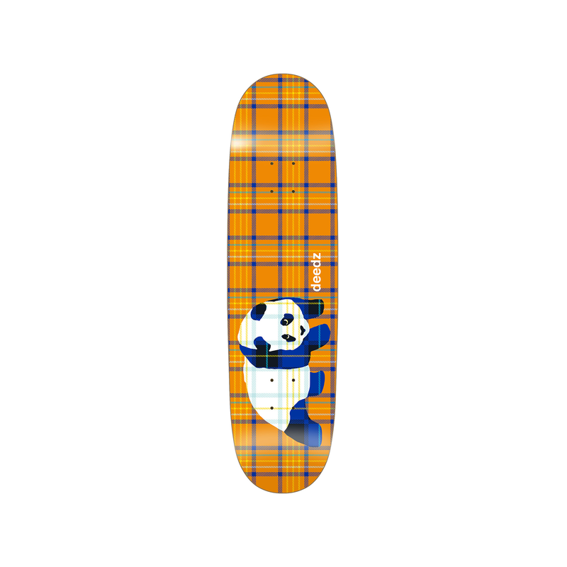 Plaid Panda Super Sap R7 Deedz 8.375" ENJOI Skateboard Deck
