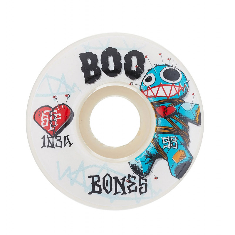 Pro STF Boo Voodoo 53mm V4 Wide 103A BONES Wheels