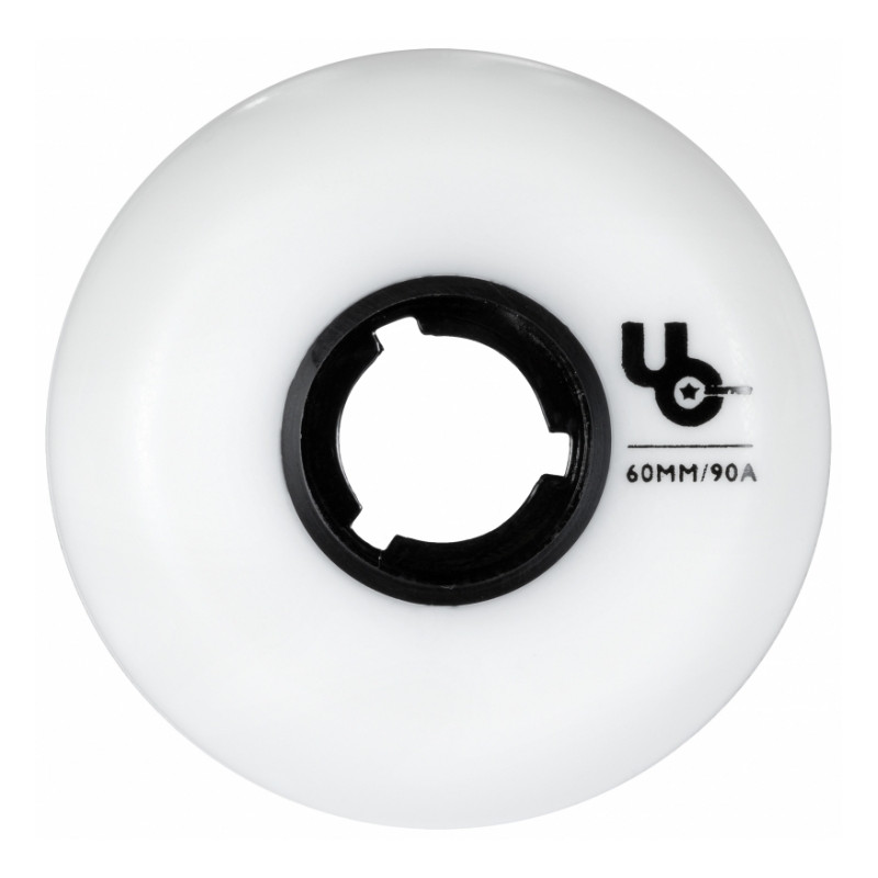 Team 60mm 90A White x4 UNDERCOVER Wheels