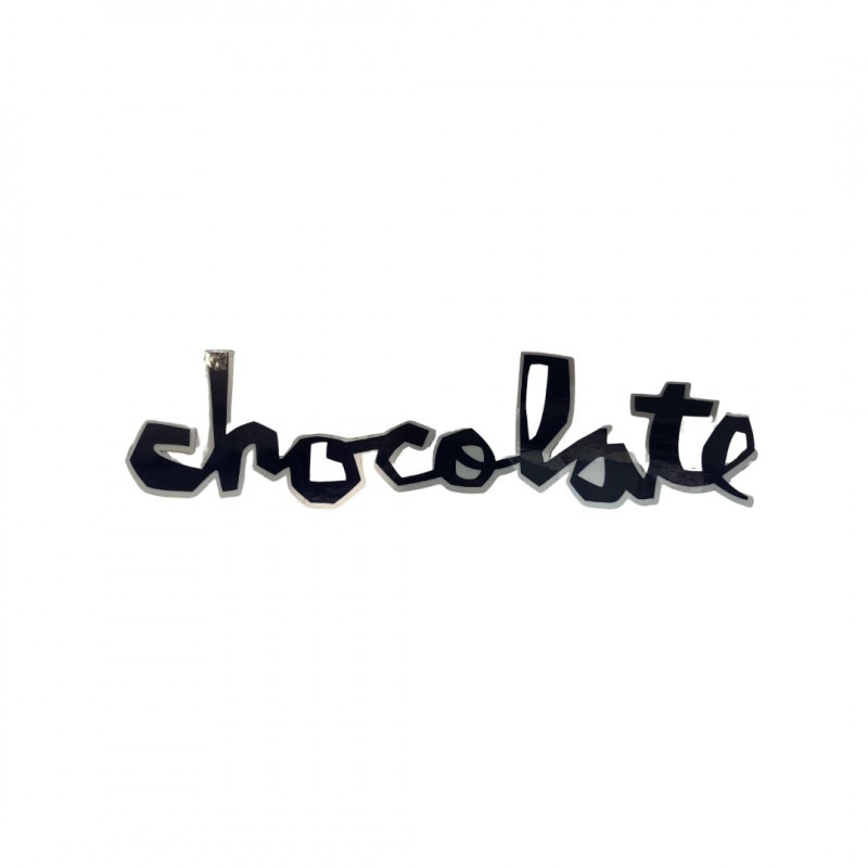 CHOCOLATE Navy Logo Sticker