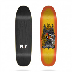 Deck Mountain Crest Sprayed Yellow 9" FLIP Skateboard