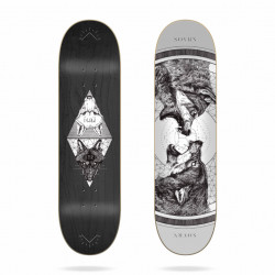 Geri & Freki 8" SOVRN Skateboard Deck