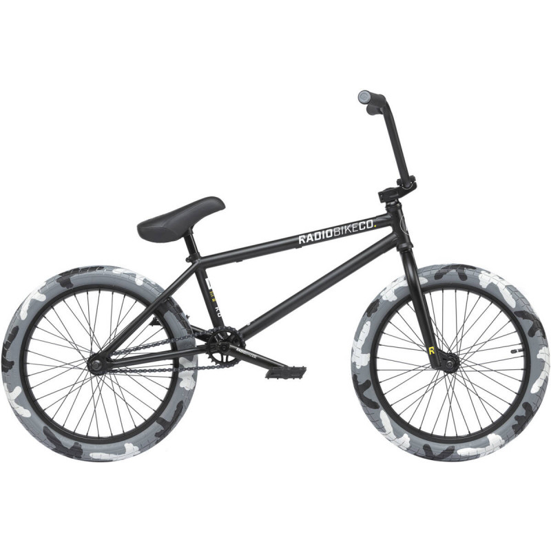 Radio Darko 20" Matt Black BMX Freestyle Bike