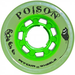 Roues Poison 62mmx44mm 84A X4 ATOM Wheels