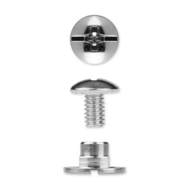 Helmet Short Screws w/Post x1