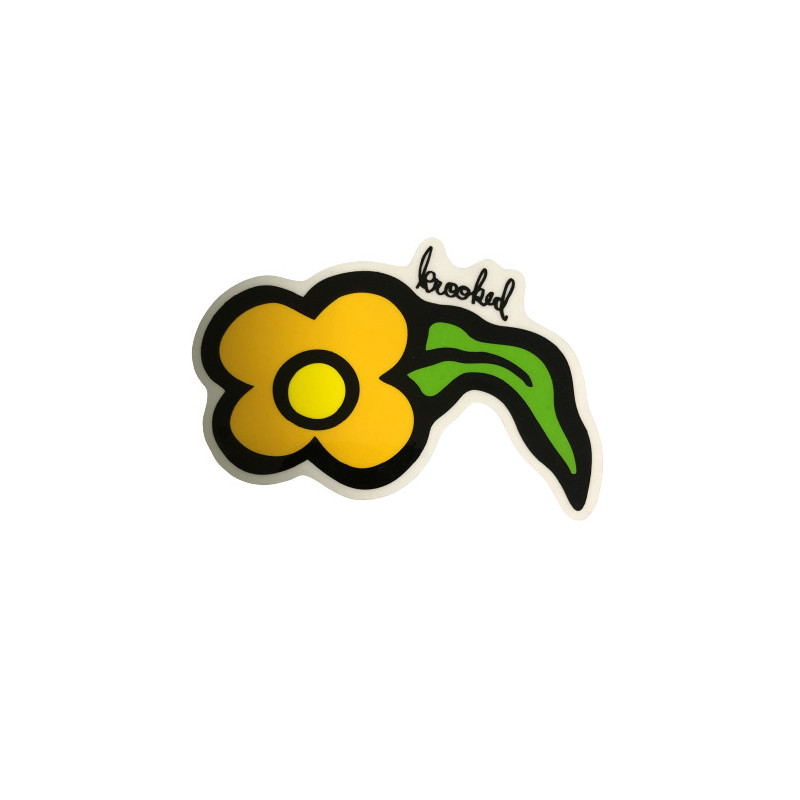 Sticker KROOKED Flower