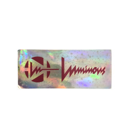 LUMINOUS Holographic Logo Sticker