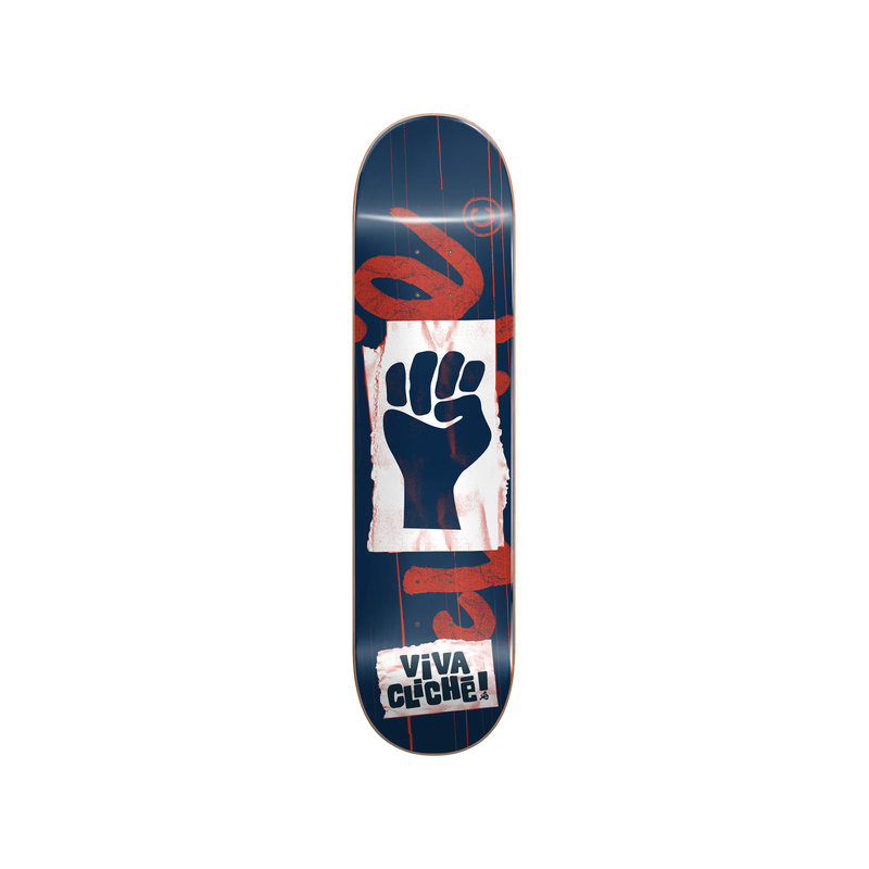 Planche Viva Cliché RHM Blue Red 8" CLICHé Skateboard