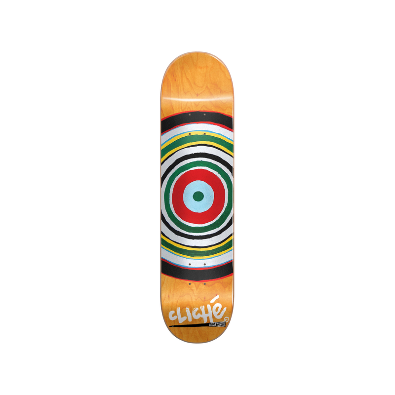 Planche Painted Circle RHM Multi 8.375" CLICHé Skateboard