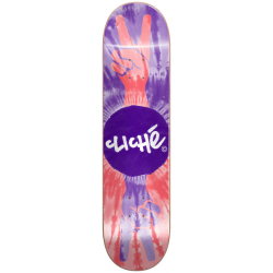 Peace RHM Purple Red 8.5" CLICHé Skateboard Deck