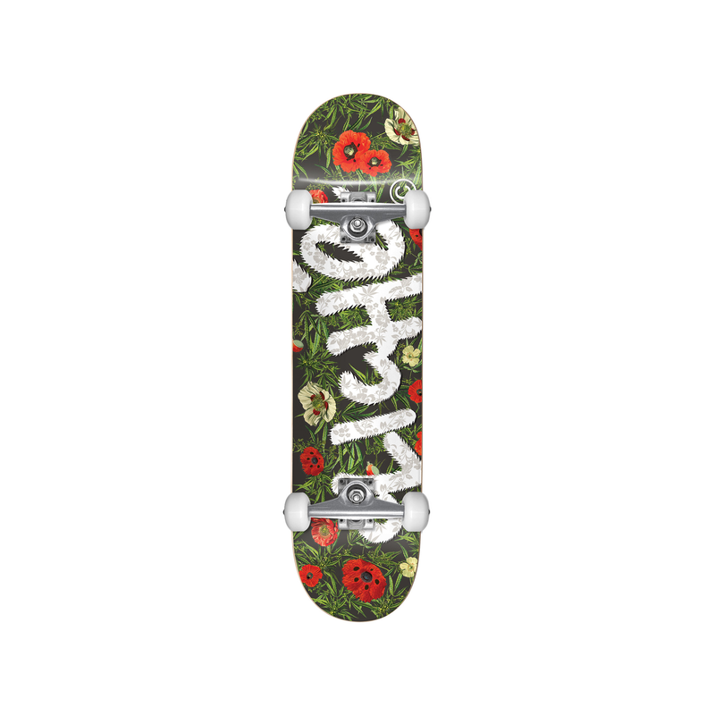 Botanical Charcoal 8.125" CLICHé Complete Skateboard
