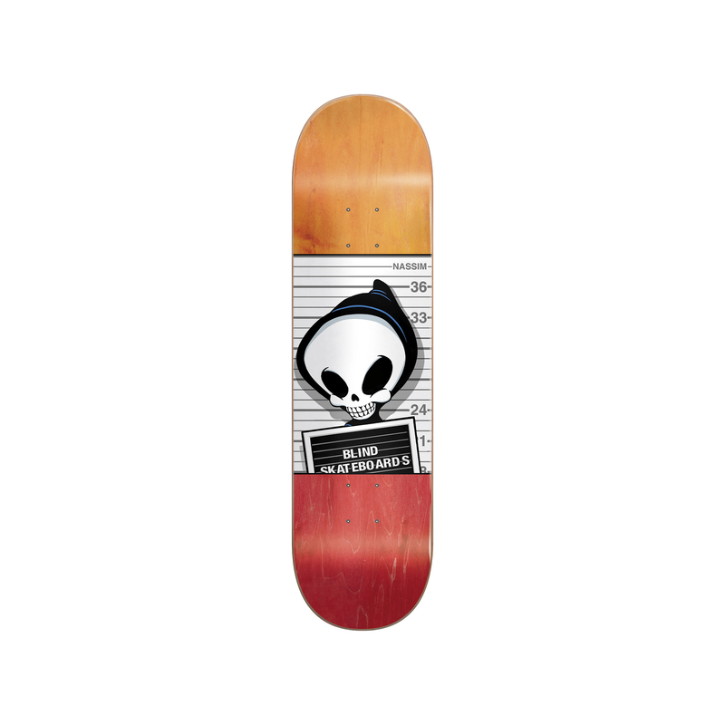 Reaper Mug Shot R7 Nassim 8.125" BLIND Skateboard Deck