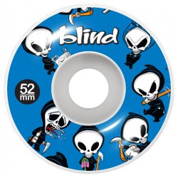 Reaper Wallaper Blue 52mm 99A BLIND Skateboard Wheels