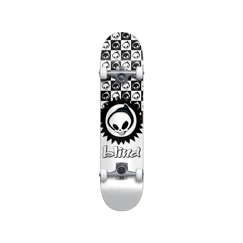 Checkered Reaper Soft White 7.375" BLIND Skateboard
