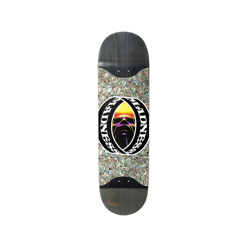 Vision R7 Slick Black Multi 8.625" MADNESS Skateboard Deck