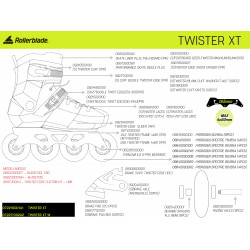 Freeskate ROLLERBLADE Twister XT W