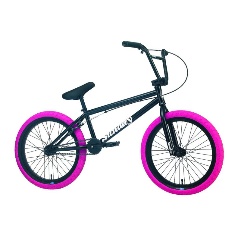 BMX SUNDAY Blueprint 20" Gloss Black/Pink 2022